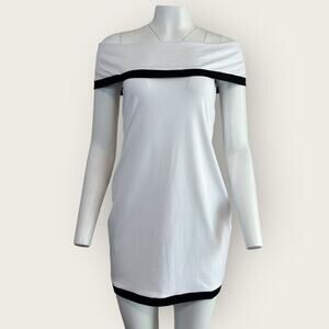 NWT | Susana Monaco | Off Shoulder Mini Dress | Sugar | Large